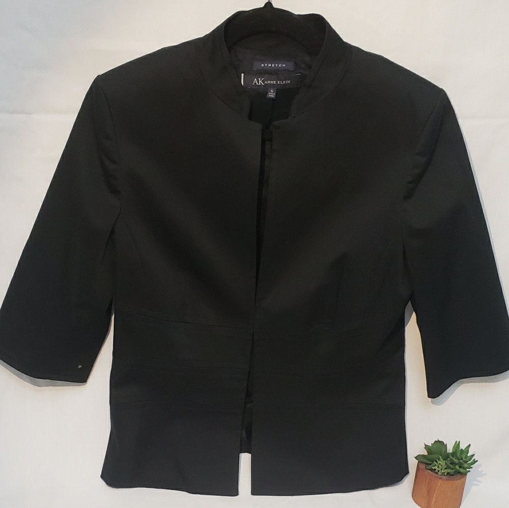 Anne Klein • Black Blazer Suite Size 12